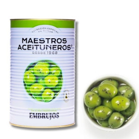 Aceitunas Verdes Embrujos 4250ml M. Aceituneros